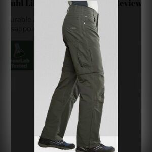 Kuhl Liberator Convertible Cargo Hiking Pants 38x32 Tan Kahki